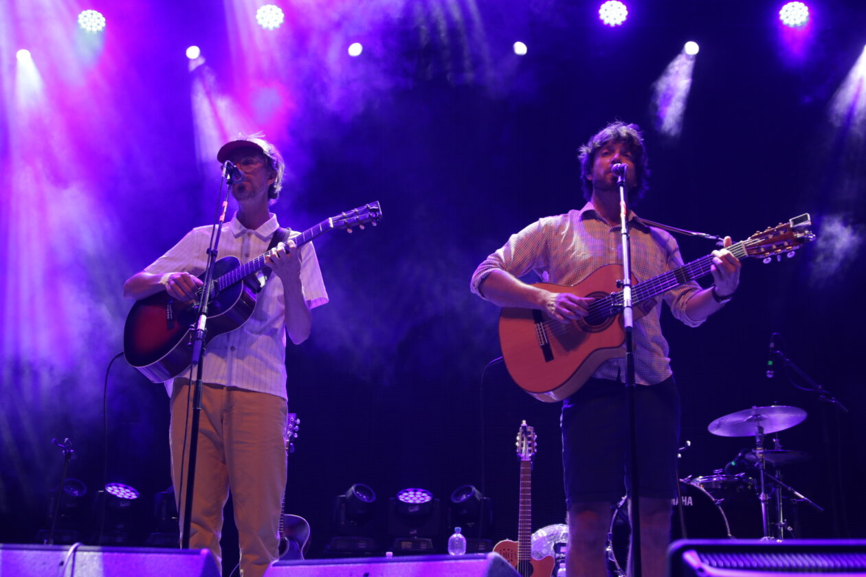 Und wir die Kings of Convenience. Angenehm. (74/77) Endlich wieder