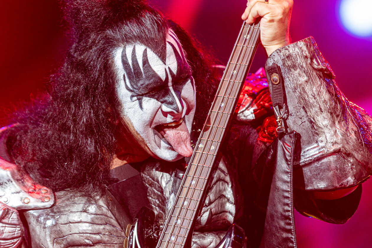 Kiss – "End of the Road": Paul Stanley und Gene Simmons machen nach 50 Jahren Rockkarriere Schluss. Die Abschiedstour. – Gene Simmons.