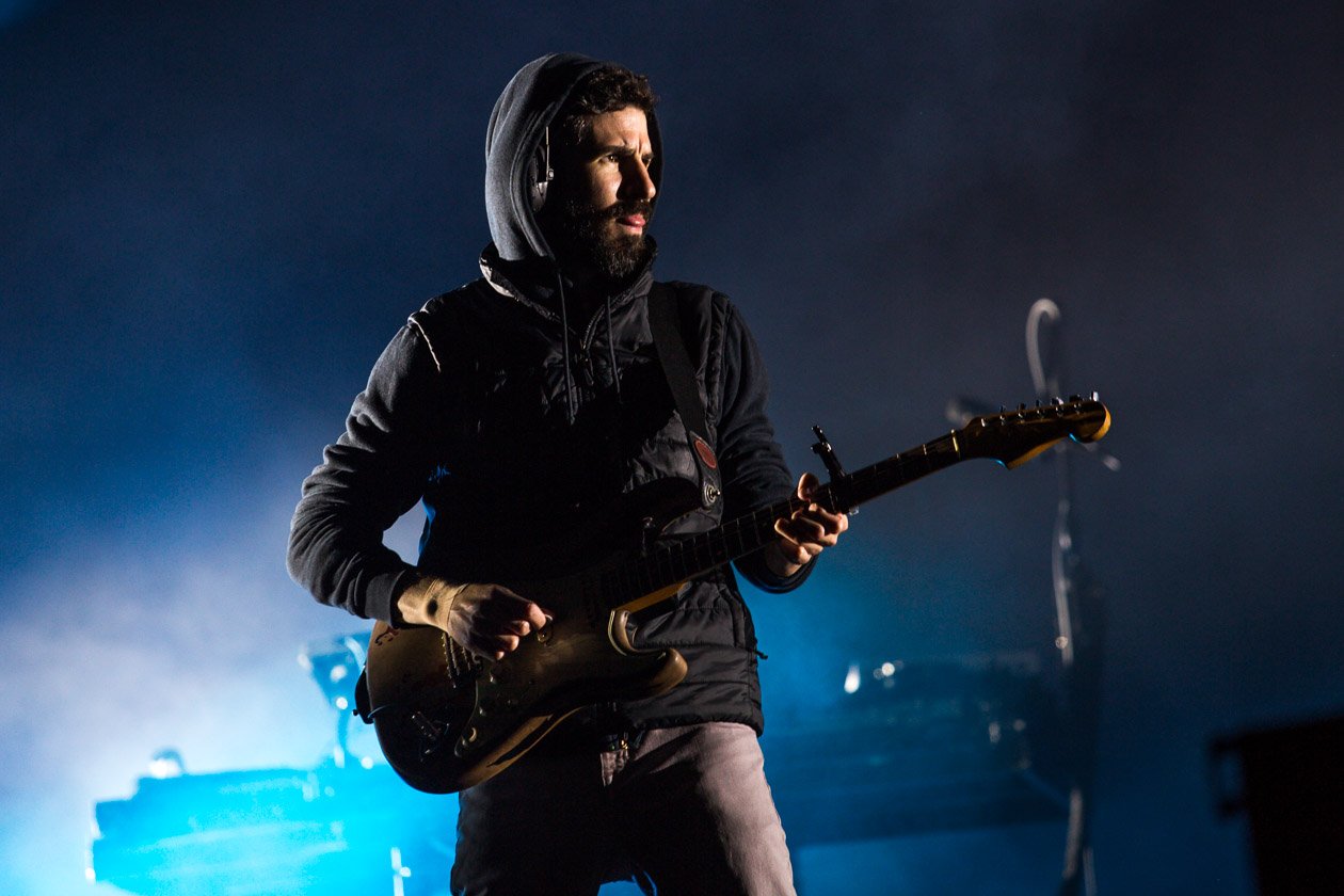 Linkin Park – Headliner am Samstag in Scheeßel. – Brad Delson.
