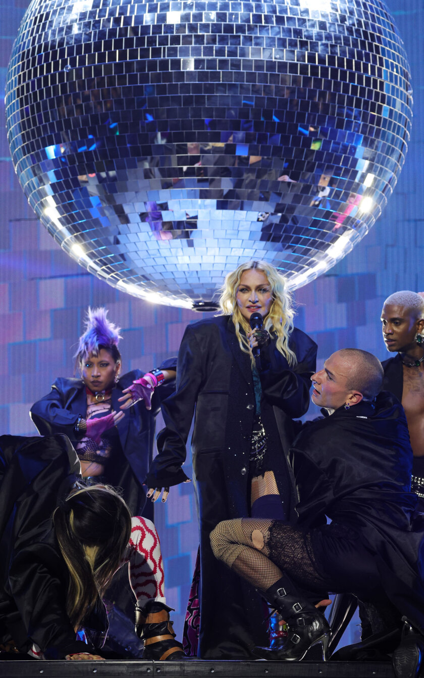 Offizielle Pressefotos: der Opening Night in der Londoner The O2 Arena am 14. Oktober. – Madonna.