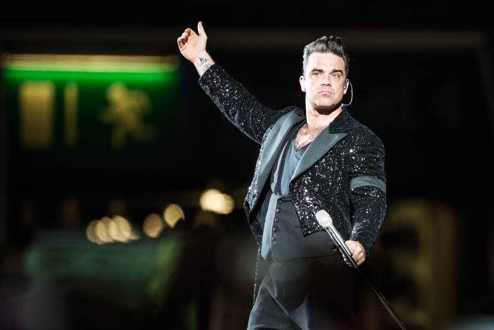 Robbie vor 50.000 Zuschauern auf Schalke. – Robbie Williams, Gelsenkirchen 2013