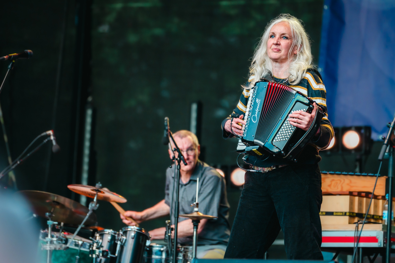 Das Berliner Kollektiv war das Highlight bei der 25. Ausgabe des Festivals. – 17 Hippies.