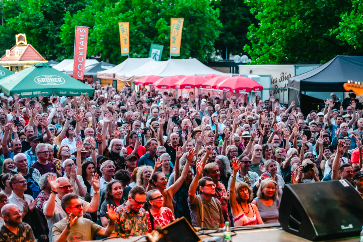 Das Berliner Kollektiv war das Highlight bei der 25. Ausgabe des Festivals. – 17 Hippies.