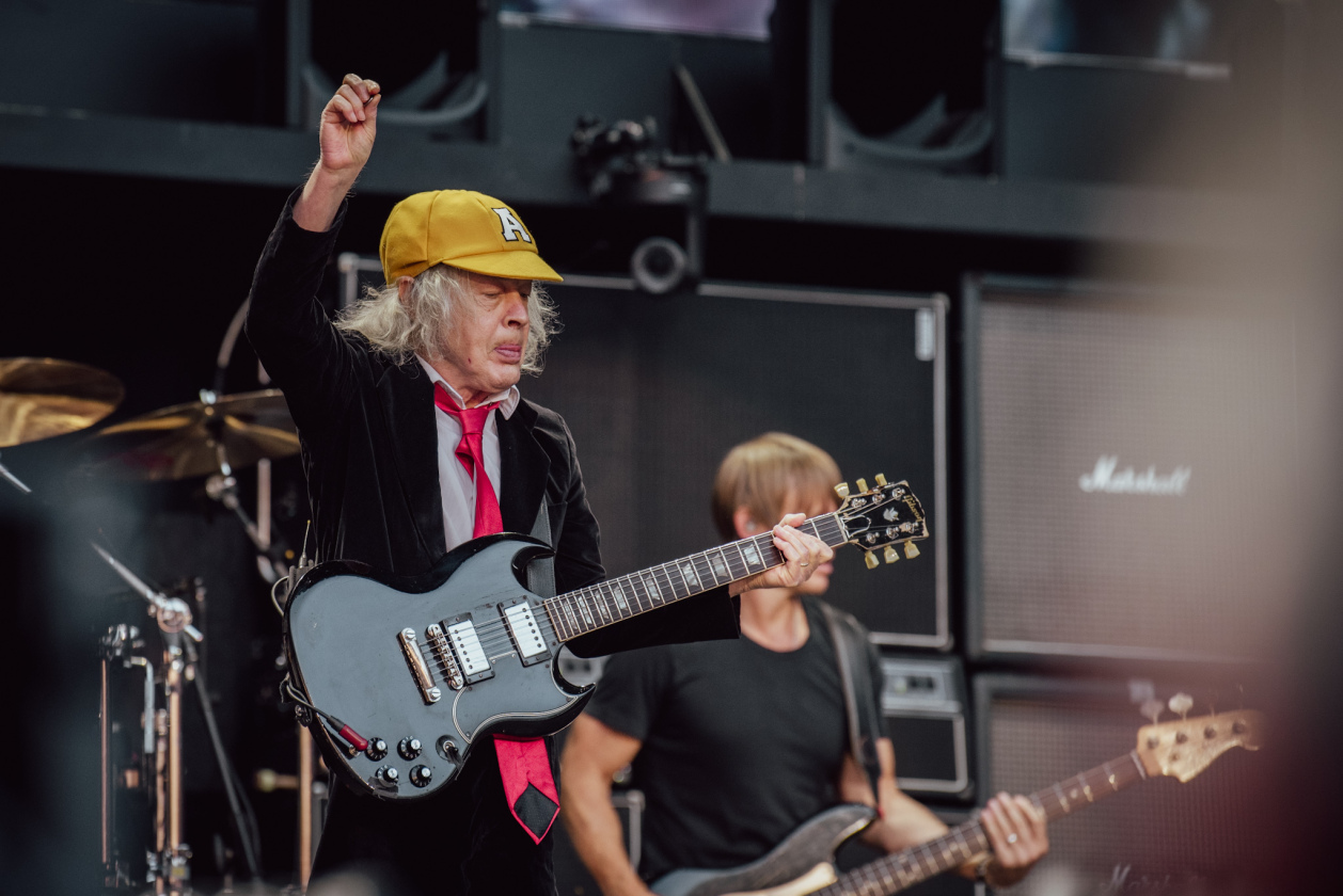 AC/DC – Angus Young.