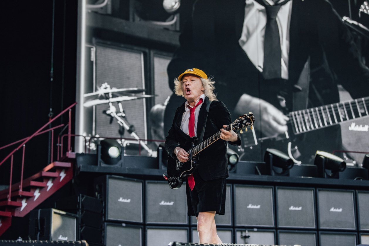 AC/DC – Angus Young.