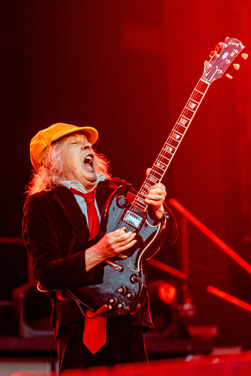 AC/DC – Angus Young.