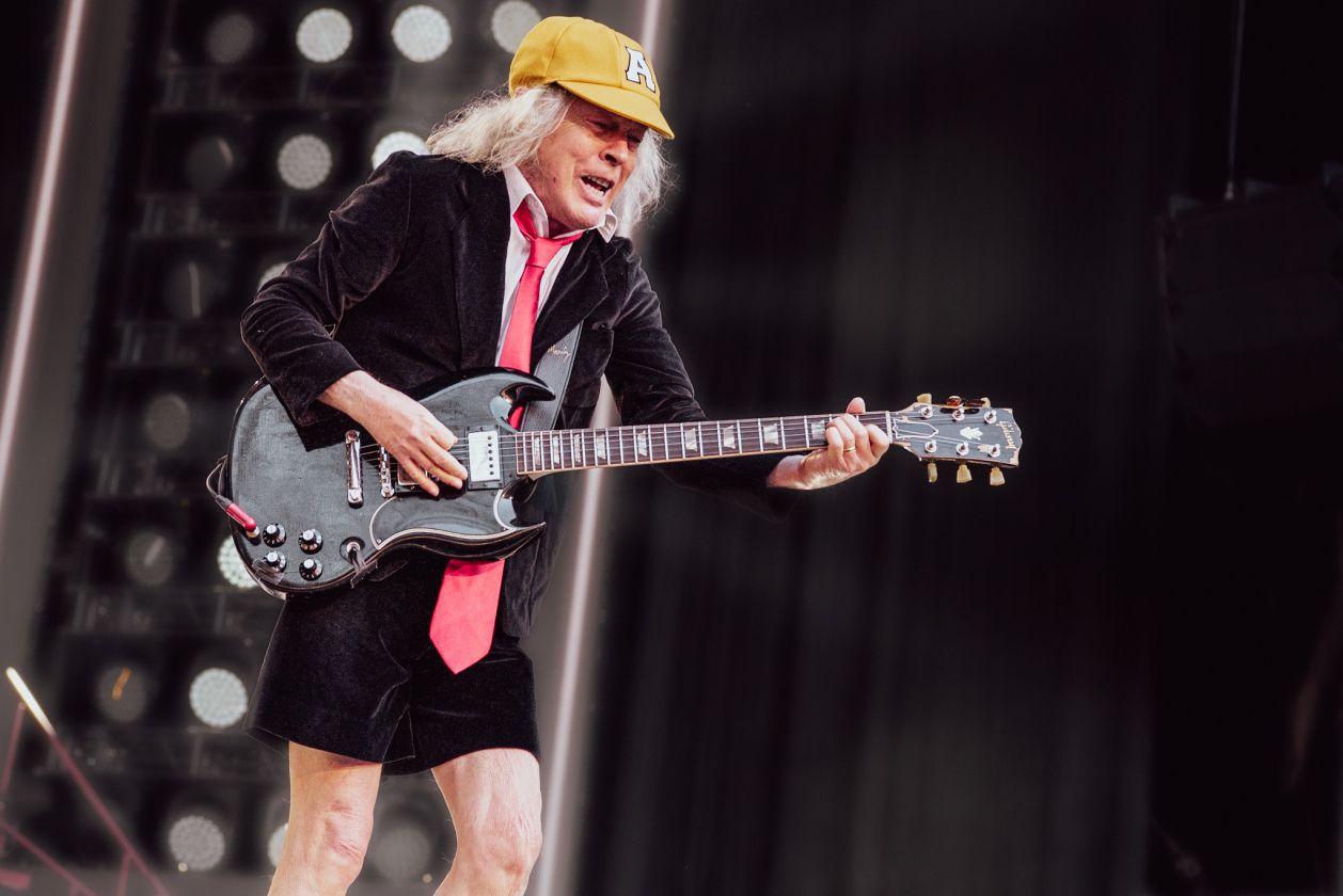 AC/DC – Angus Young.