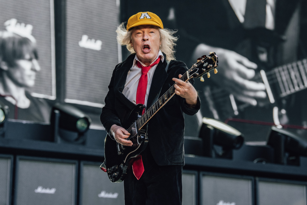 AC/DC – Angus Young.