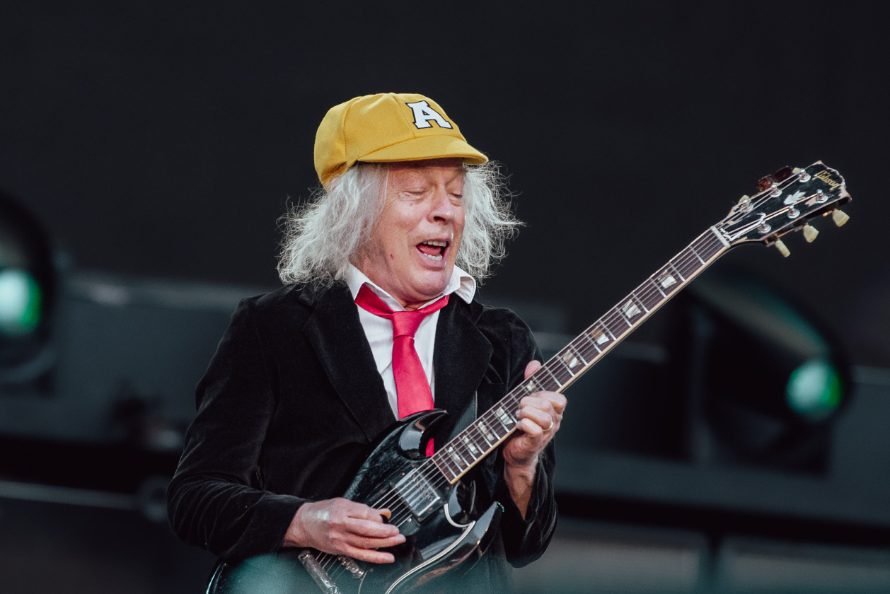 AC/DC – Angus Young.