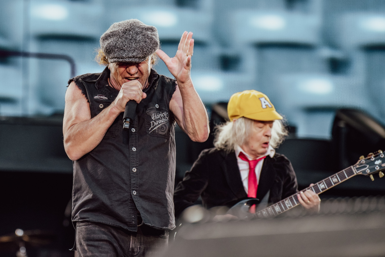 AC/DC – Brian und Angus.