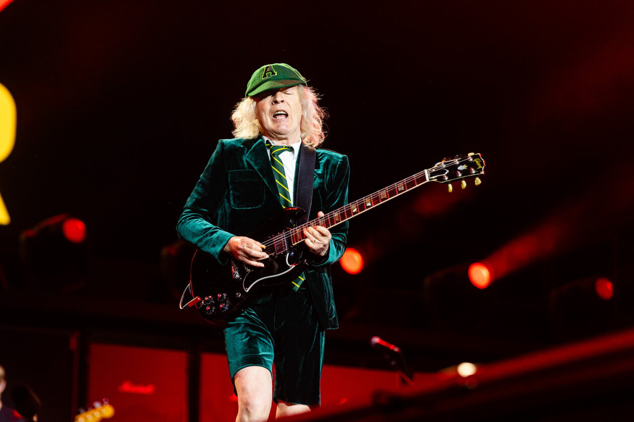 AC/DC – Angus Young.