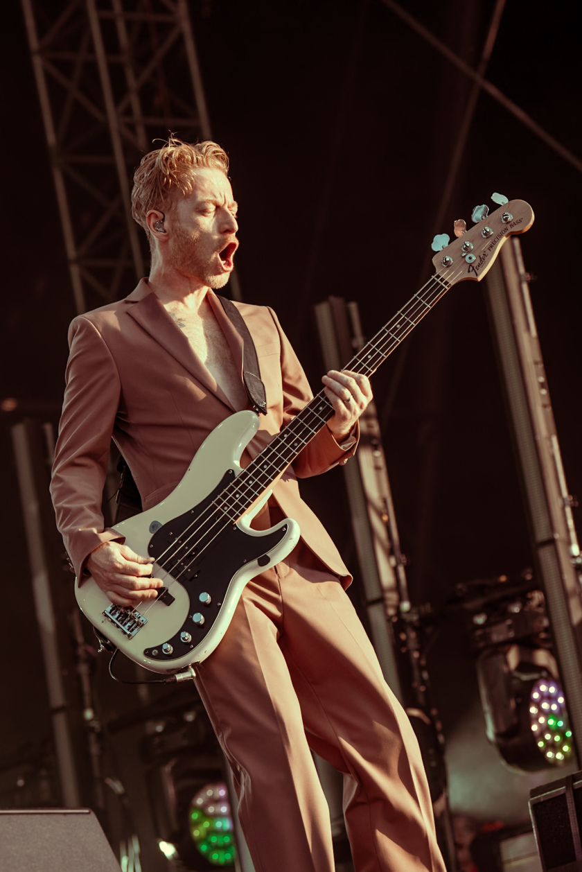 Pathos und Pogo: eines der intensivsten Sets des Festivals. – Biffy Clyro.
