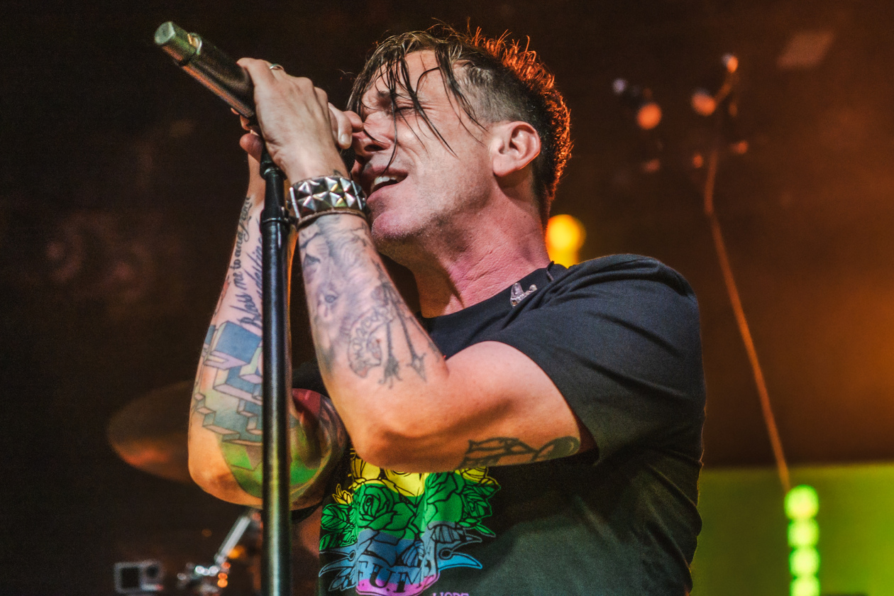 80 Minuten totale Euphorie im kleinen Rahmen: Die Kanadier auf "Billy Talent II"-Jubiläumstour. – Benjamin Kowalewicz.