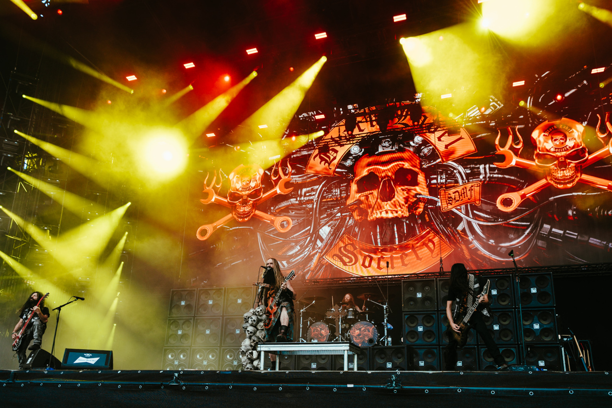Zakk Wylde und Band: Gitarrenhünen des US-Heavy Rock. – Black Label Society.