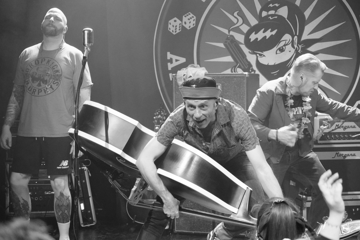 Viel Spielfreude und Energie: die R’n’R/Rockabilly-Institution aus Aschaffenburg. – Boppin' B.