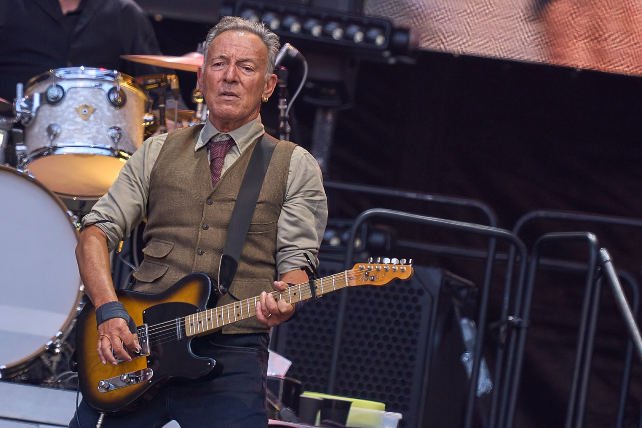 Der Boss beim ersten Tourstopp in Deutschland im Rahmen seiner Europatour. – Bruce Springsteen.