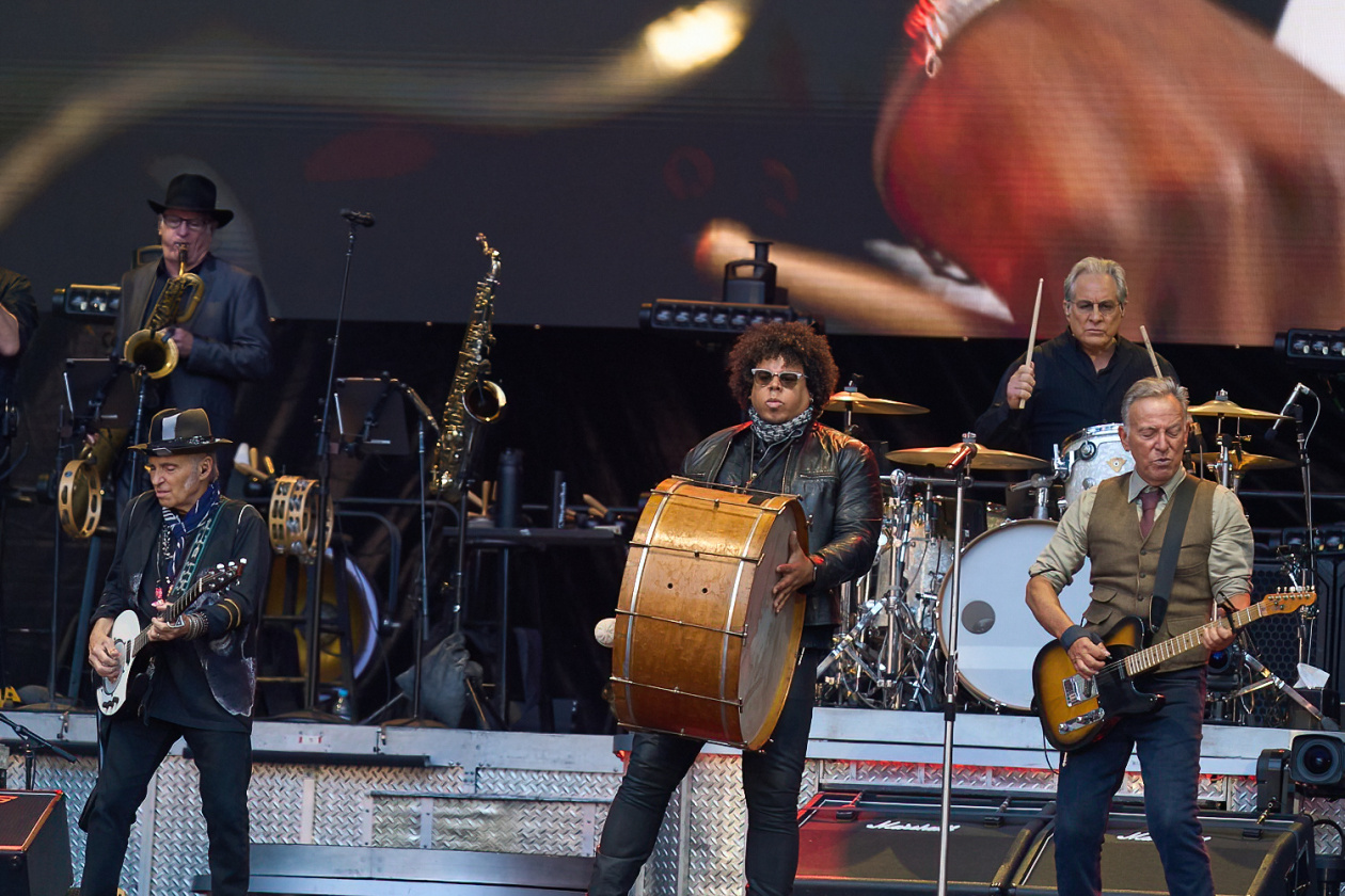 Der Boss beim ersten Tourstopp in Deutschland im Rahmen seiner Europatour. – Bruce Springsteen.