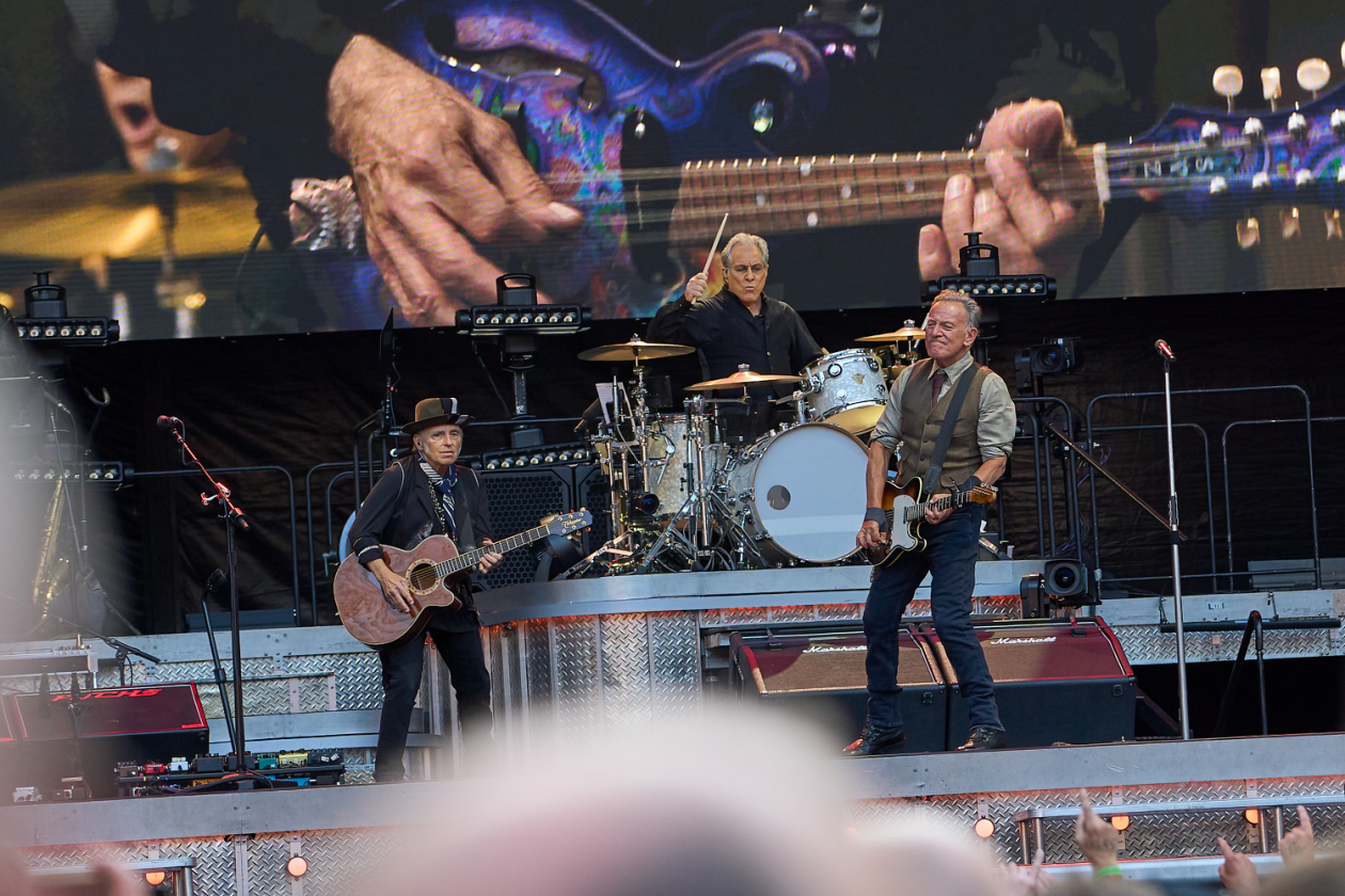 Der Boss beim ersten Tourstopp in Deutschland im Rahmen seiner Europatour. – Bruce Springsteen.