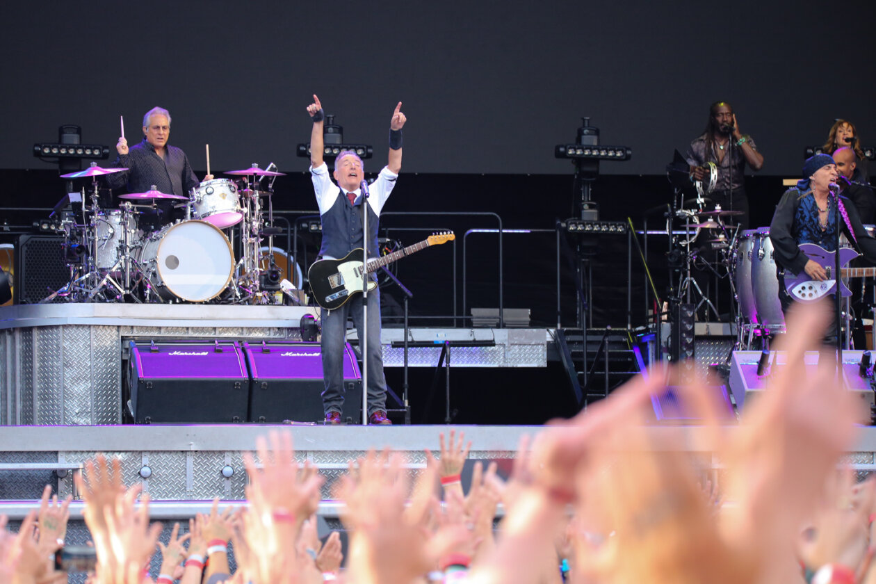 Der Boss beim einzigen Deutschlandkonzert in diesem Jahr. – Bruce Springsteen.