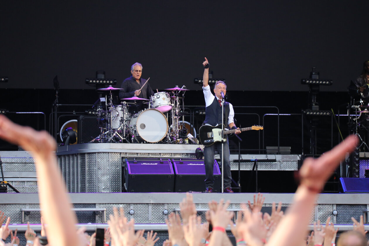 Der Boss beim einzigen Deutschlandkonzert in diesem Jahr. – Bruce Springsteen.