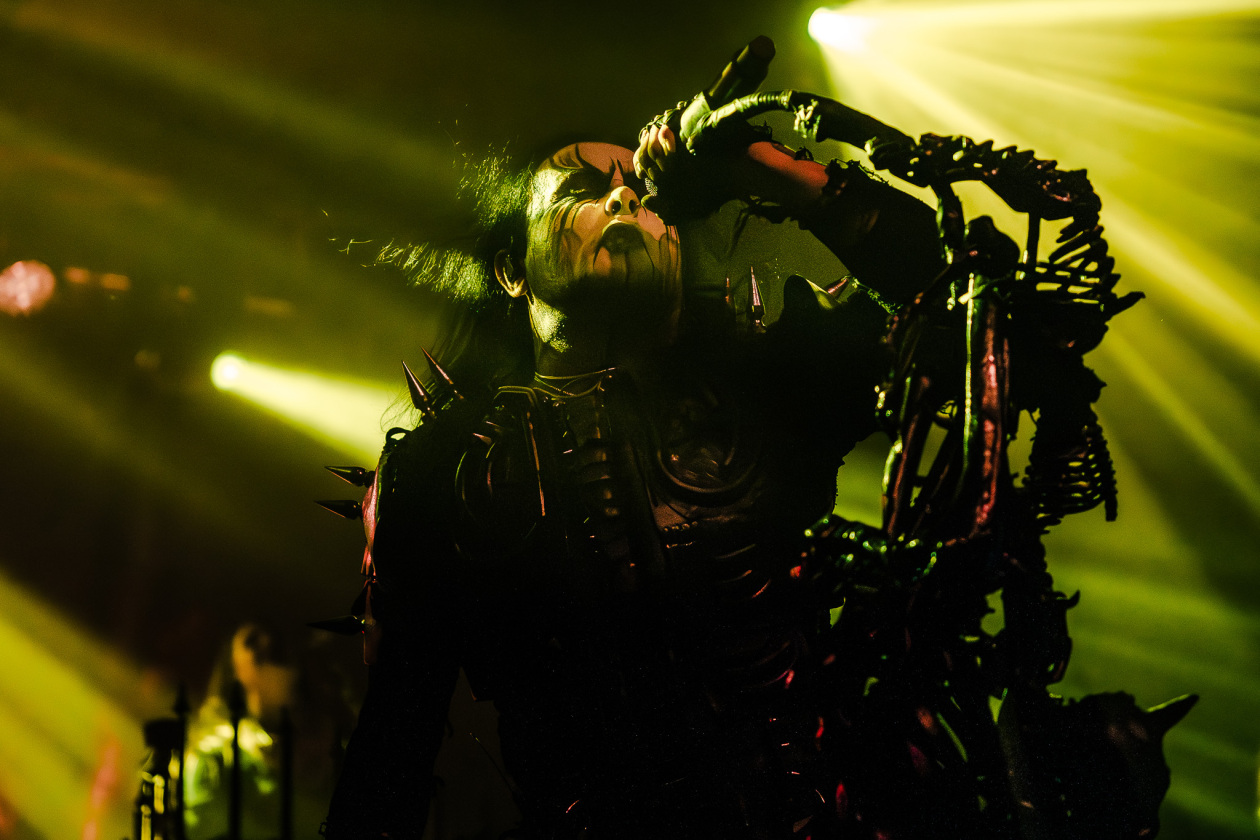 Schwärzer geht es kaum: Dani Filth und Band. – Cradle Of Filth