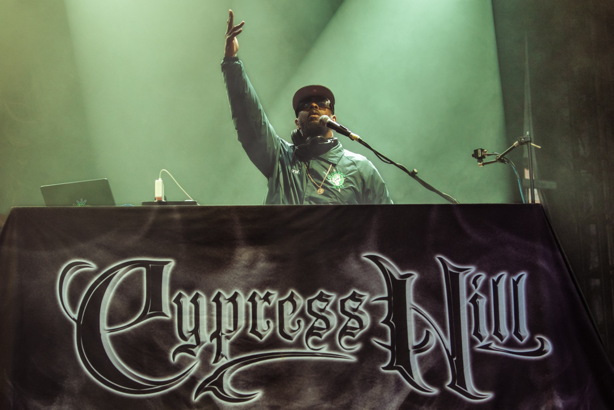 Cypress Hill – Grüner Himmel in der Hauptstadt - dank B-Real, Sen Dog und Co. – Für DJ Muggs am Start: DJ Lord.