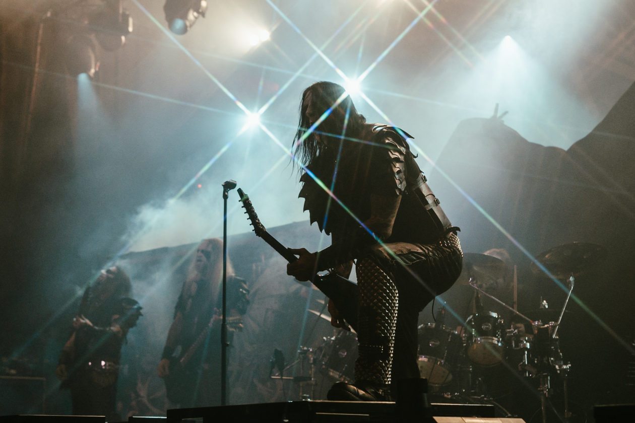 Die schwedische Band unterwegs mit Dimmu Borgir und Behemoth. – Dark Funeral.