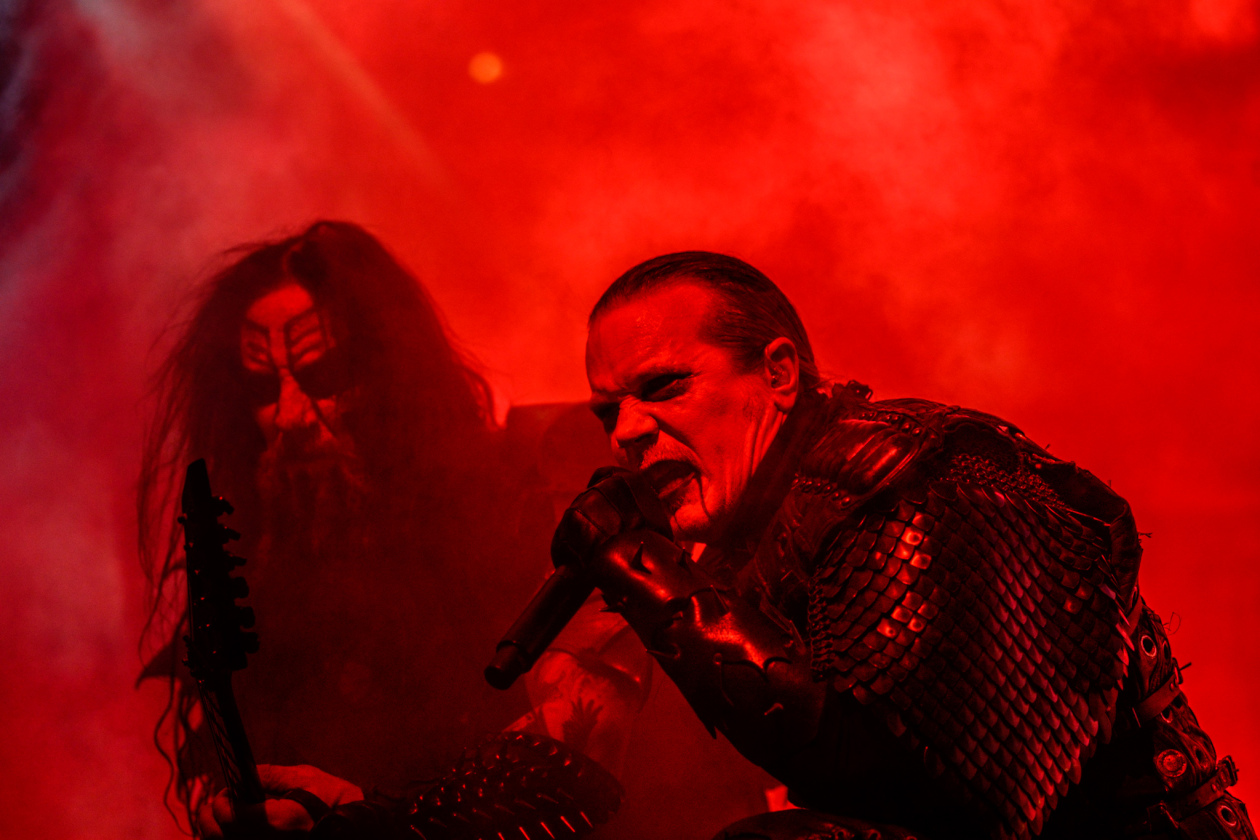 Die schwedische Band unterwegs mit Dimmu Borgir und Behemoth. – Dark Funeral.