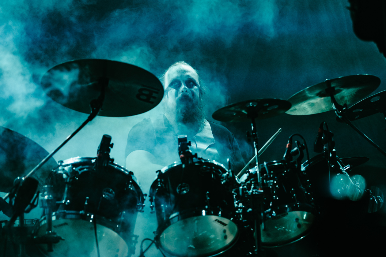 Die schwedische Band unterwegs mit Dimmu Borgir und Behemoth. – Dark Funeral.