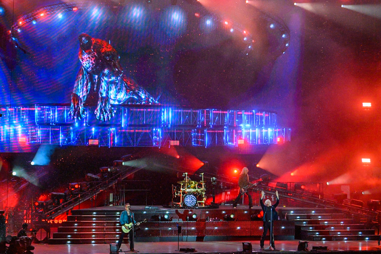 Die Amerikaner traten zum ersten Mal in ihrer seit Jahrzehnten andauernden Karriere in Wacken auf. – Def Leppard.