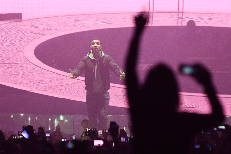 Drake – Begeisterte Fans.