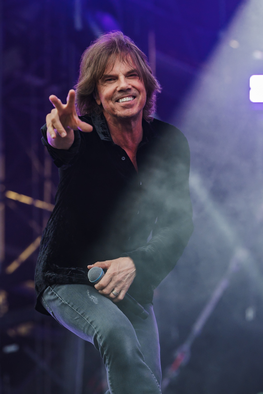 Die Schweden sorgten mit Tracks wie "The Final Countdown" für eine riesige Open-Air-Party. – Europe.