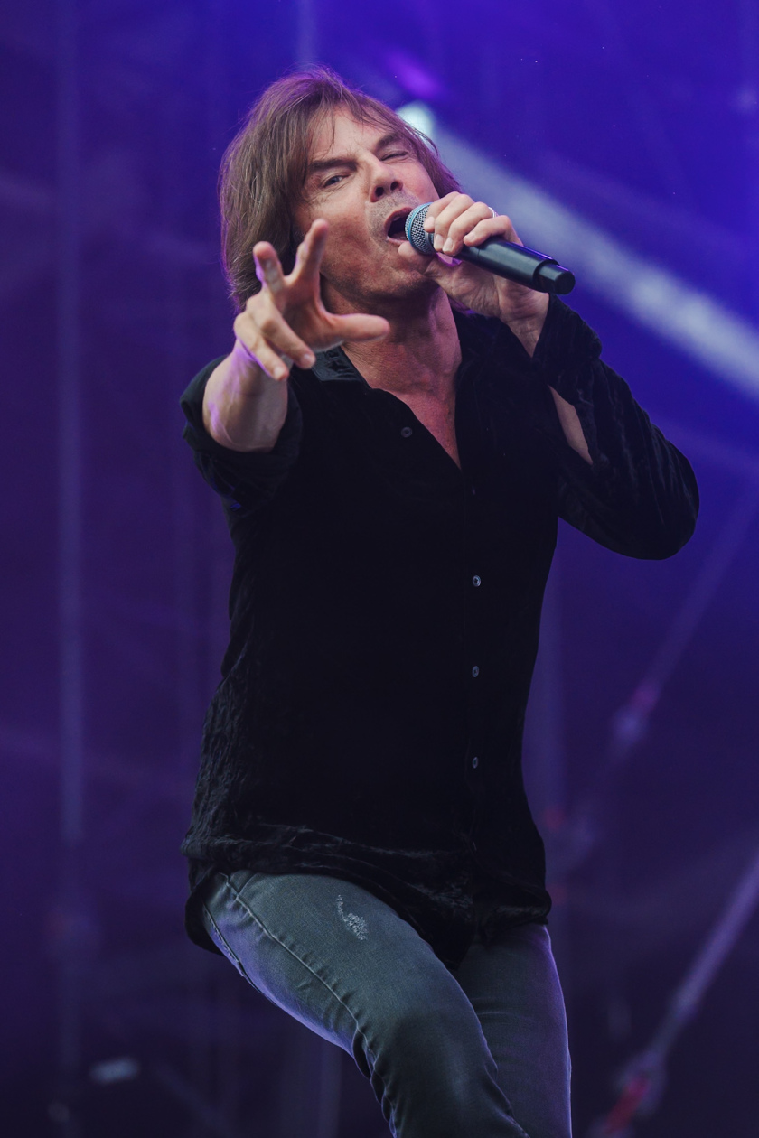 Die Schweden sorgten mit Tracks wie "The Final Countdown" für eine riesige Open-Air-Party. – Europe.