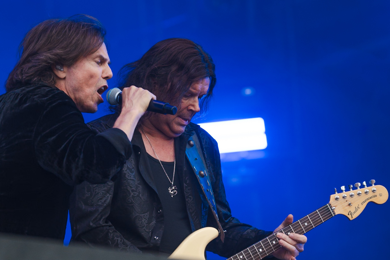 Die Schweden sorgten mit Tracks wie "The Final Countdown" für eine riesige Open-Air-Party. – Europe.