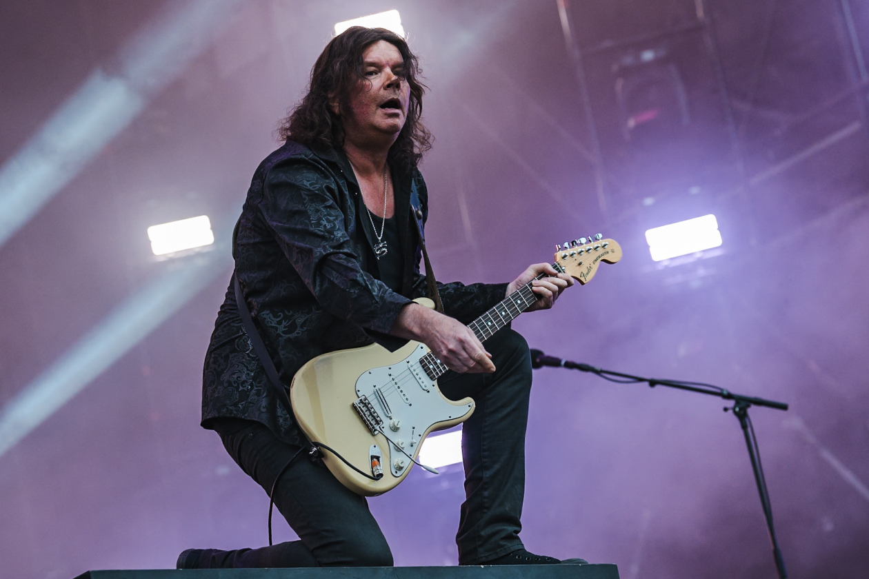 Die Schweden sorgten mit Tracks wie "The Final Countdown" für eine riesige Open-Air-Party. – Europe.