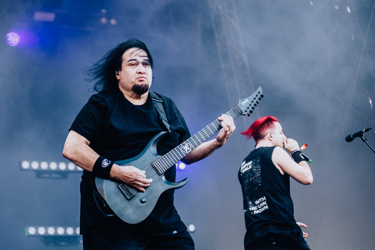 Die Metal-Industrial-Legenden um Gitarrist Dino Cazares live am Ring. – Fear Factory.