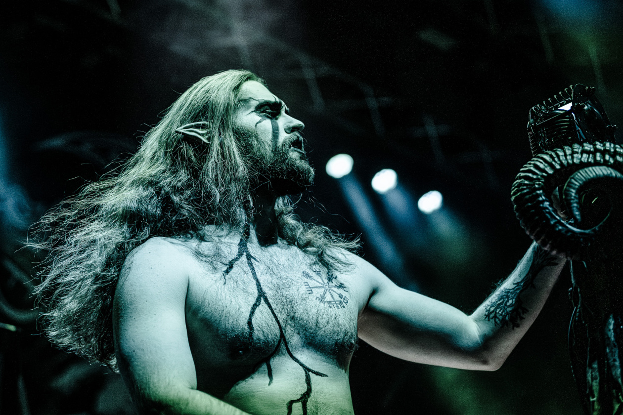 Die Folk-Metaller aus Helsinki live im Berliner Kesselhaus. – Finntroll.