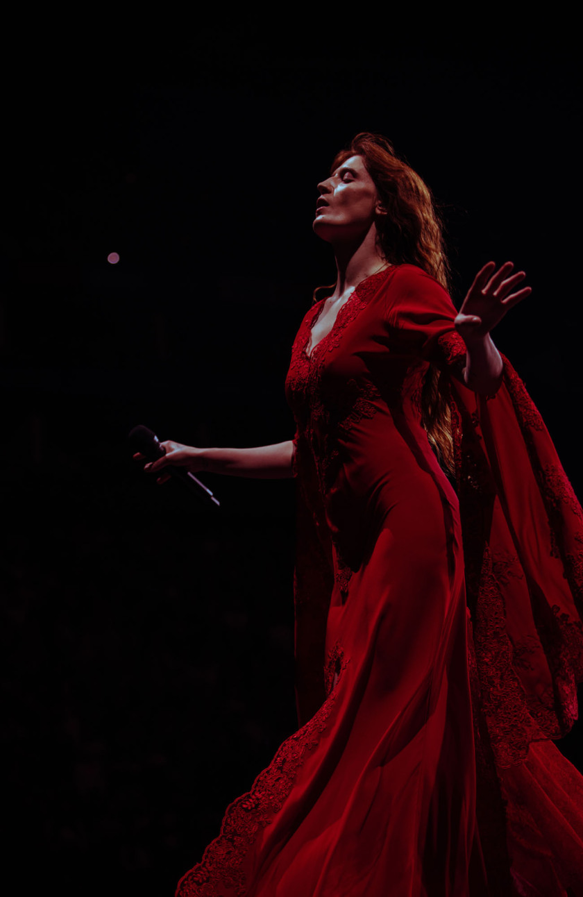 Ausgewählte Bilder von der Tour zum Album "Everybody Scream". – Florence And The Machine.