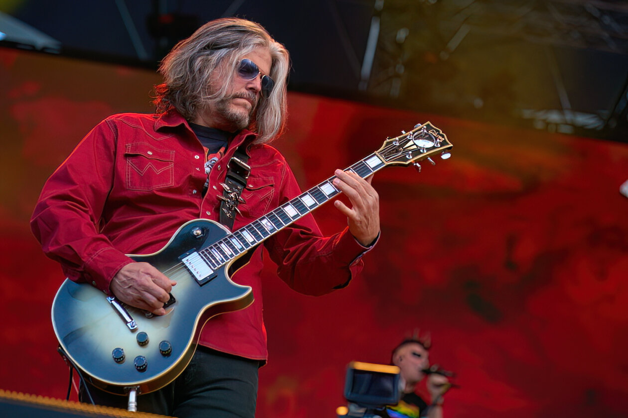 Progressive-Legenden on tour: Maynard James Keenan, Adam Jones, Danny Carey und Justin Chancellor in Europa. – Adam Jones.