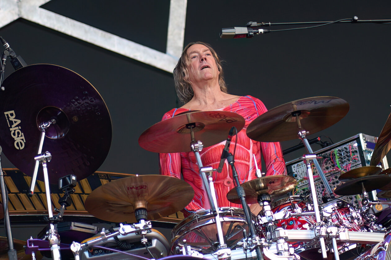 Progressive-Legenden on tour: Maynard James Keenan, Adam Jones, Danny Carey und Justin Chancellor in Europa. – Danny Carey.