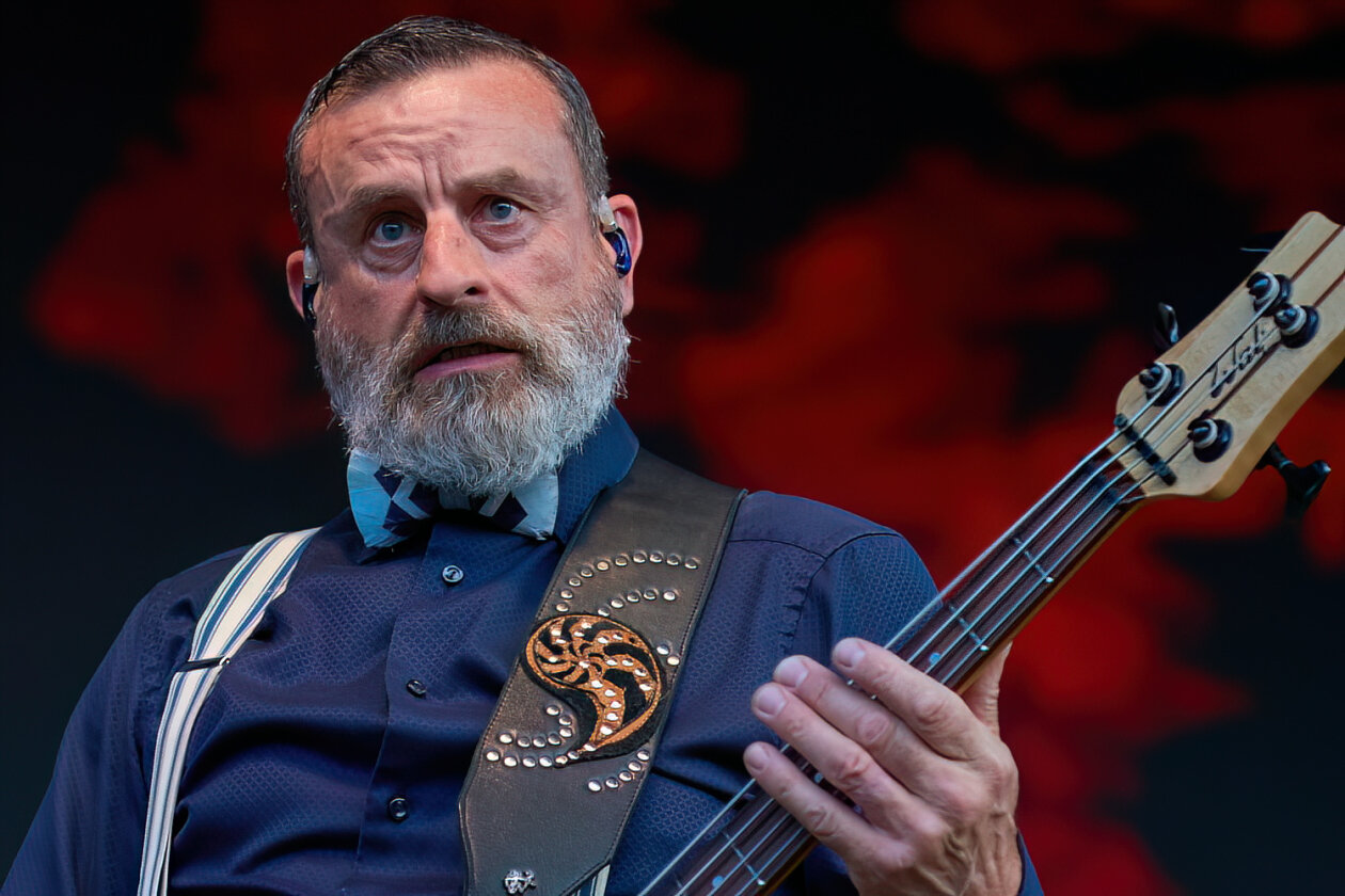 Progressive-Legenden on tour: Maynard James Keenan, Adam Jones, Danny Carey und Justin Chancellor in Europa. – Justin Chancellor.