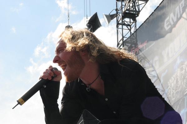 Die Schweden gehen sich auf der Bühne weitgehend aus dem Weg. – 