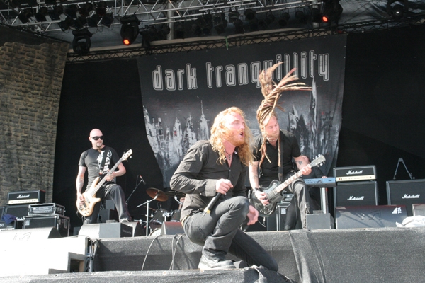 Die Schweden gehen sich auf der Bühne weitgehend aus dem Weg. – 