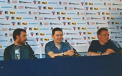 Festival International de Benicassim – Belle And Sebastian vor dem Gig