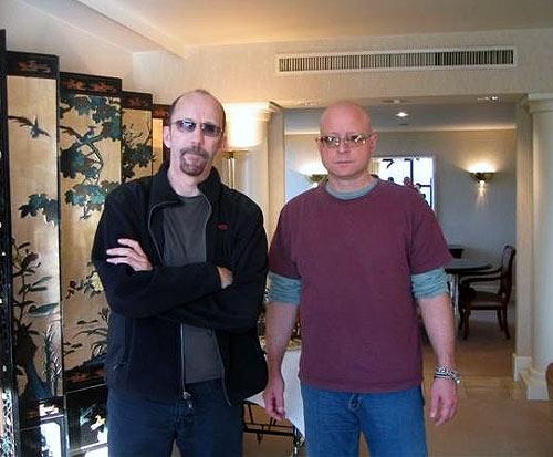 Steve Marker und Duke Erikson ...