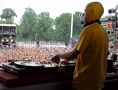 Hip Hop Open – Blick von der Bühne