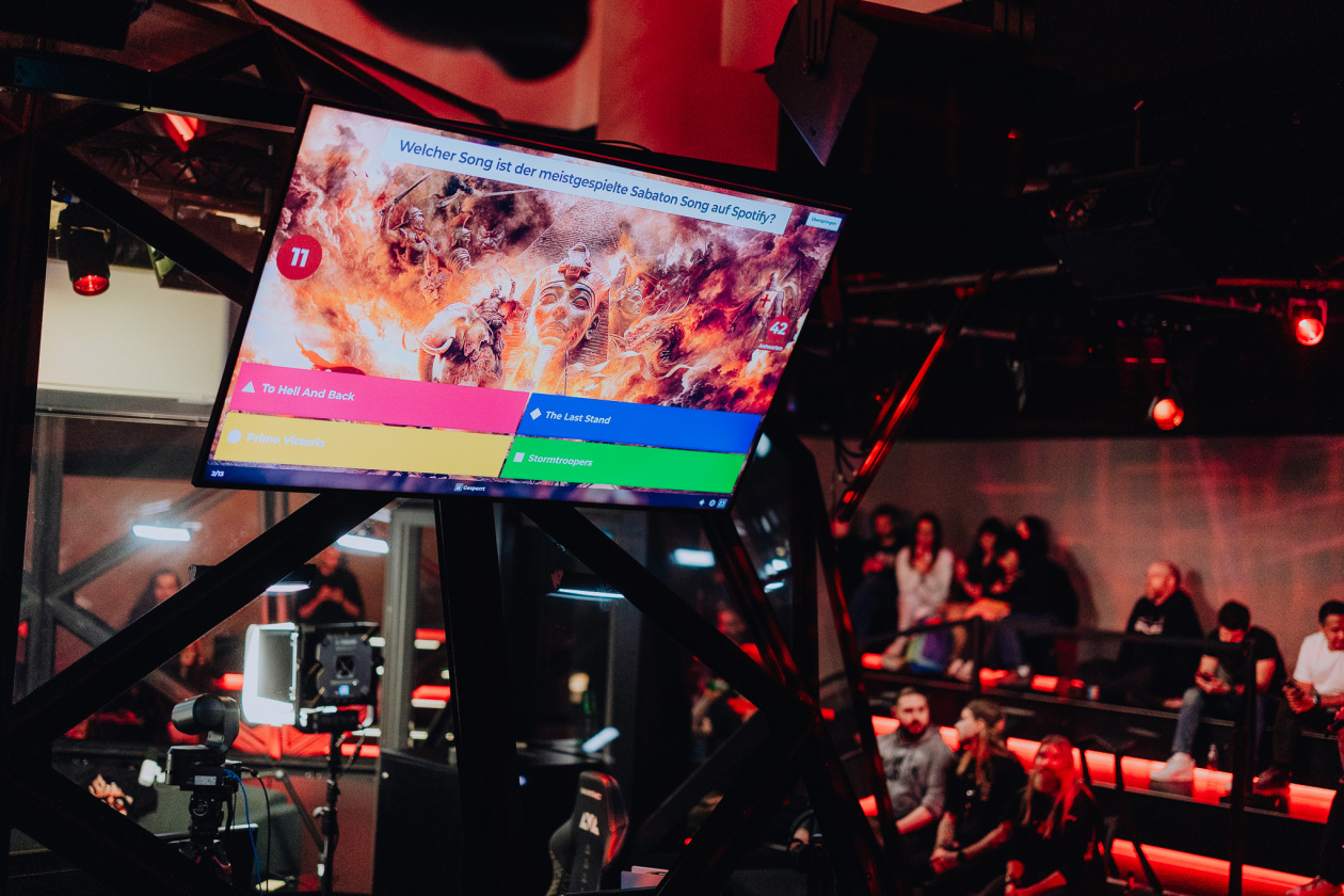 Metal und Gaming - diese Kombi passt bei den Schweden wie die Faust aufs Auge. – Sabaton.