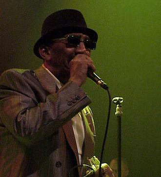 Der Godfather nachts on stage
