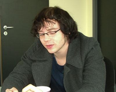 Verschlafen.