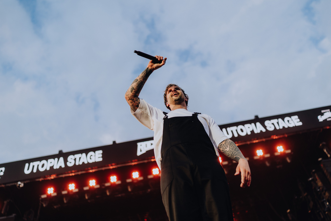 90.000 Fans und das Gelände ist brechend voll:  Volbeat, Electric Callboy, Papa Roach, Marteria, Within Temptation, Mastodon u.v.a. – Electric Callboy.